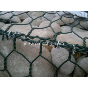 3,5 mm Galvanized Gabion Box untuk River Bank Project